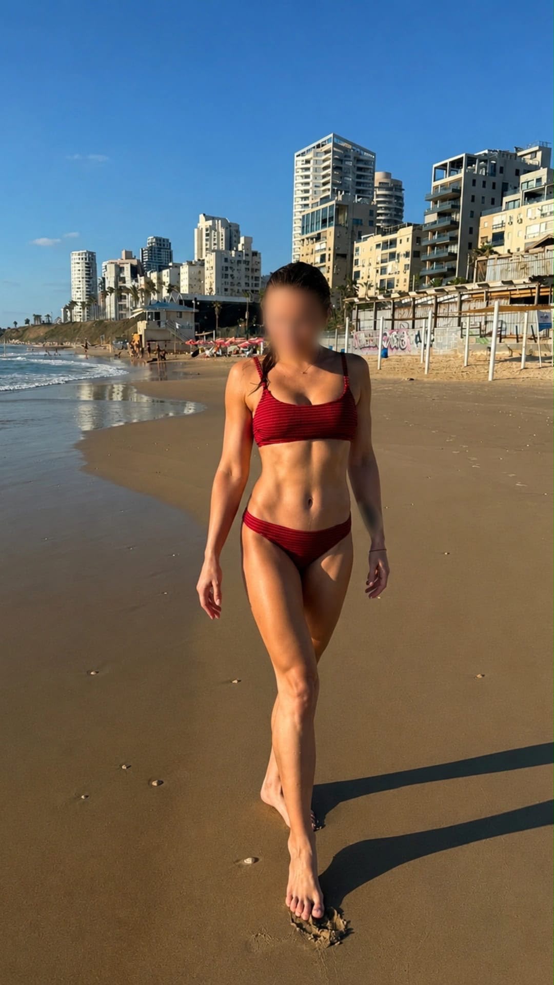 לרה אישה מדליקה בלונדה מושלמת ירושלים